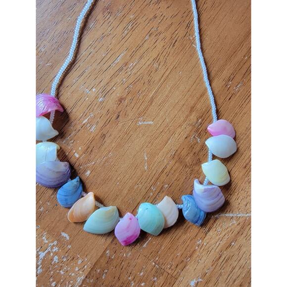 Lot 2 Shell Necklaces Vacay Cruise Fashion Jewelry Costume Tropical Summer - Picture 3 of 8